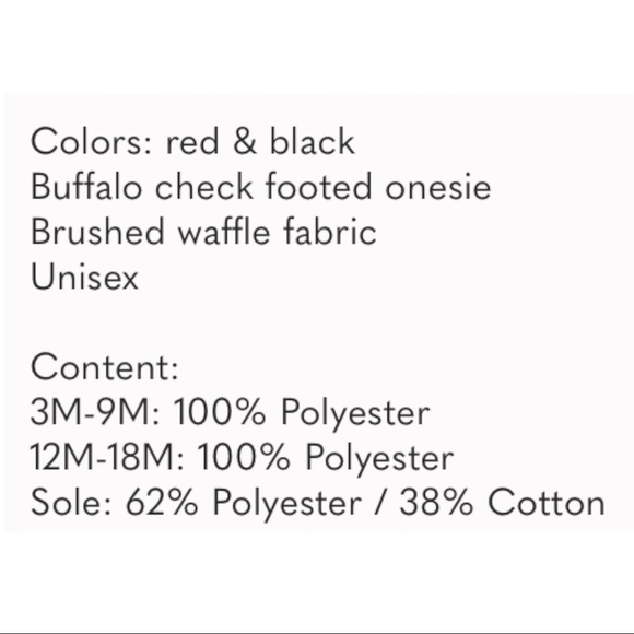 🆕EDDIE BAUER BABY SLEEPERS in Buffalo Plaid! Comfy, Warm & Well made! 6 Months - Picture 6 of 14